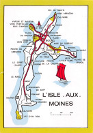 L' ILE AUX MOINES De La Pointe Du Trech à Pen-d'en Toul  17 (scan Recto Verso)MF2798 - Ile Aux Moines