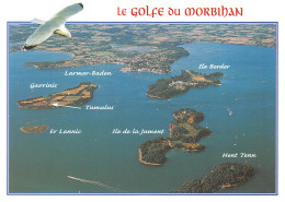 GOLFE DU MORBIHAN Larmor Baden Et Les îles Du Golfe  20 (scan Recto Verso)MF2798 - Ile Aux Moines