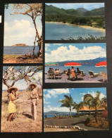 LOT 19: 5 Cartes Postales Anciennes De MARTINIQUE. Bon état. - Other & Unclassified