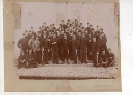 Photo De La 4e Comagnie SAINT CYR  1896-1898  (M6520) - Anonymous Persons
