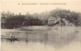 CPA - SEMUR (ENV.) LAC DE PONT - LE PORON DU CERVEAU (IMPECCABLE) - Semur