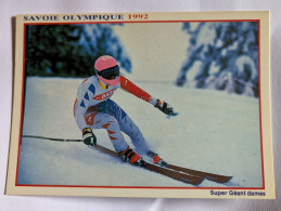 CP - Ski Super Géant Dames Savoie Olympique 1992 Vandystadt - Deportes De Invierno