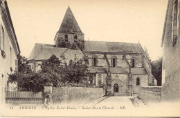 CPA - AMBOISE - EGLISE ST DENIS - Amboise