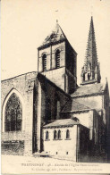 CPA - PARTHENAY - ABSIDE DE L'EGLISE ST LAURENT (IMPECCABLE) - Parthenay