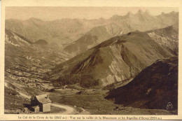 CPA - COL DE LA CROIX DE FER - VUE SUR LA VALLLEE DE MAURIENNE (SUPERBE CLICHE PËU COMMUN) - Sonstige & Ohne Zuordnung