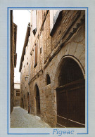 46  FIGEAC La Rue Champolion  45 (scan Recto Verso)MF2798VIC - Figeac