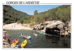 07  Gorges De L'Ardèche Franchissement De La Toupine De GOURNIER En Canoé 45 (scan Recto Verso)MF2799VIC - Autres & Non Classés