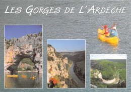 07  Gorges De L'Ardèche Le Rapîde Des Templiers Boucle De La Madeleine Et Pont D'arc  53 (scan Recto Verso)MF2799VIC - Autres & Non Classés