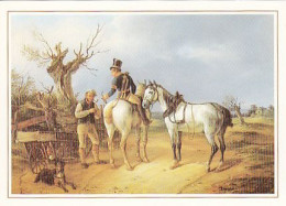 AK 216130 POST - Preußischer Postillion Und Federviehhändler - Ölgemälde Von Joh. H. K. Schulz 1832 - Poste & Facteurs