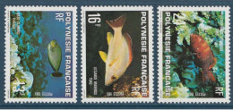 Polynésie Française - YT N° 160 à 162 ** - Neuf Sans Charnière - 1981 - Neufs