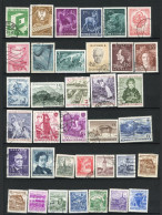 AUTRICHE - 1959 à  1963  (o) Petite  Collection 53 Timbres Différents Cote  Environ 35 Euro  BE - Verzamelingen