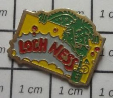 3617 Pin's Pins / Beau Et Rare / ANIMAUX / DRAGON VERT LE MONSTRE DU LOCH NESS - Animales