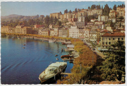 LUGANO   IL  LUNGOLAGO         (VIAGGIATA) - Lugano