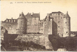 CPA - DIEPPE - LE VIEUX CHATEAU (FACADE NORD-OUEST (IMPECCABLE) - Dieppe