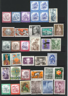 AUTRICHE - 1974 à  1979  (o) , Quelque **petite  Collection 63 Timbres Différents Cote  Environ 51 Euro  BE 2 Scans - Colecciones