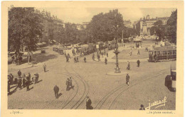 CPA - LYON - PLACE CARNOT (IMPECCABLE) - Sonstige & Ohne Zuordnung