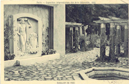 CPA - PARIS - EXPO INT. DES ARTS DECORATIFS 1925 - PAVILLON DE NICE (RARE CLICHE) - Exhibitions