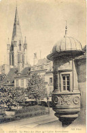 CPA - DIJON - PLACE DES DUCS ET L'EGLISE NOTRE-DAME - Dijon