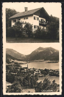 AK Schliersee, Ansicht Vom Haus, Ortsansicht Aus Der Vogelschau  - Schliersee