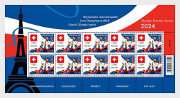 Switzerland Schweiz Suisse 2024 Olympic Games Paris Olympics Sheetlet MNH - Blocks & Kleinbögen