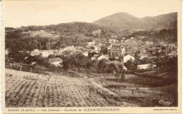 CPA -ROYAT - VUE GENERALE (ENV. DE CLERMONT-FERRAND) (UN DES PLUS BEAU CLICHE) - Royat