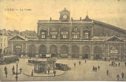 CPA - LILLE - LA GARE (1922) - Lille