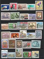 AUTRICHE - 1986 à  1988  (o) ,petite  Collection 51 Timbres Différents Cote  Environ 43 Euro  BE 2 Scans - Verzamelingen