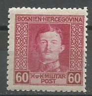 Bosnia Bosnien K.u.K. Austria Hungary Mi.135B Perforation 11½  MNH / ** 1917 Mi.CV: 55,00€ (ANK 65,00€) - Bosnia Herzegovina