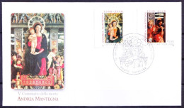 Vatican City 2006 FDC, Madonna & Child, Religious Painting By Mantegna - Paintings