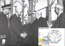 FOIRE INTERNATIONALE DE LYON 1990  DE GAULLE - Commemorative Postmarks