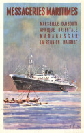 France > [13] Bouches-du-Rhône > Messageries Maritimes - Marseille Djoubouti - Bateau - 15020 - Sonstige & Ohne Zuordnung