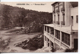 Carte Postale Ancienne Cavalaire - Surmer Hôtel - Restaurant Reserve - Cavalaire-sur-Mer