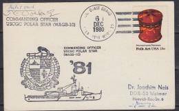 USA USCGC Polar Star  Operation Deep-Freeze  Signature  Ca Polar Star 6 DEC 1980 (59734) - Polareshiffe & Eisbrecher