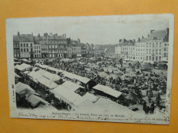 SAINT OMER -- Jour De Marché Sur La Grande Place - Carte "précurseur" 1903 - TRES ANIMEE - Markets