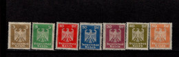 Deutsches Reich 355 - 361 Neuer Reichsadler  MLH * Mint Falz - Ongebruikt