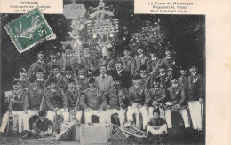 OYONNAX (Ain) - Concours De Musique Du 18 Août 1907 - La Garde Du Merdençon - Fanfare - Voyagé (2 Scans) - Oyonnax