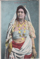 EGYPT - Danse Du Ventre - VG Ethnic Costume On Young Lady - Unused Undivided Rear - Afrique