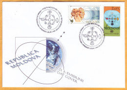 2001  Moldova Moldavie FDC Dialogue Of Civilizations - Moldawien (Moldau)