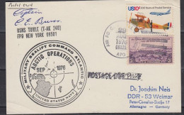 USA USNS Towle  Arctic Operations  Signature Cpt  Ca Air Force 29 AUG 1976 (59734) - Polar Ships & Icebreakers