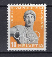 T3356 - SUISSE SWITZERLAND Yv N°392 * Olympiades - Unused Stamps