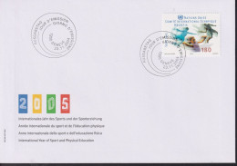 2004 Schweiz FDC Zum:CH 1140 Mi:CH 1895, Sporterziehung Nations Unis - FDC