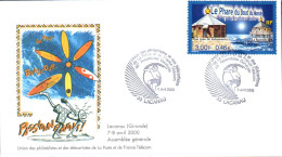 ASSEMBLEE GENERALE UP PTT à LACANAU GIRONDE 2000 - Commemorative Postmarks