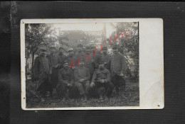 MILITARIA CARTE PHOTO MILITAIRE SOLDATS DU 54e POILUS À BESANÇON PLIE : - Weltkrieg 1914-18