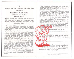 DP Magdalena Van Burm ° Gent 1889 † 1961 X Gustaaf Haaze - Imágenes Religiosas