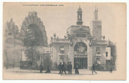 CPA 9 X 14  PARIS Exposition Universelle 1900  Café Restaurant Carte Précurseur - Parcs, Jardins