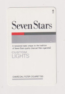 JAPAN -   Seven Stars Cigarettes Magnetic Phonecard - Giappone