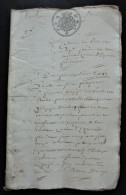 SPIERE-HELKIJN-SINT-DENIJS (Zwevegem) Anno 1722. Proces - Manuscritos
