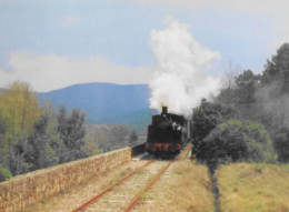 CPM - [30] Gard > Anduze > Passage D'un Train Mixte Sur Le Viaduc De Boisseson - Locomotive N° 7 - TBE - Anduze