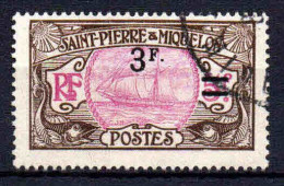 St Pierre Et Miquelon    - 1924 - Tb Antérieurs Surch  - N° 126  - Oblit - Used - Oblitérés