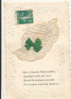 SAINTE CATHERINE / Bonnet Tissus Nœud Vert / Que Ce Bonnet Mademoiselle Apporte…. - Sainte-Catherine